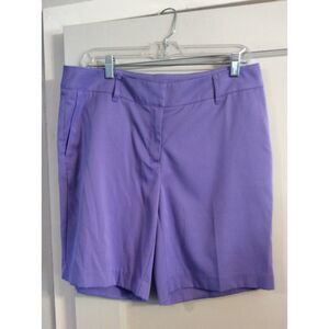 Annika Cutter Buck Golf Womens Shorts NWOT Size 10 Lavender